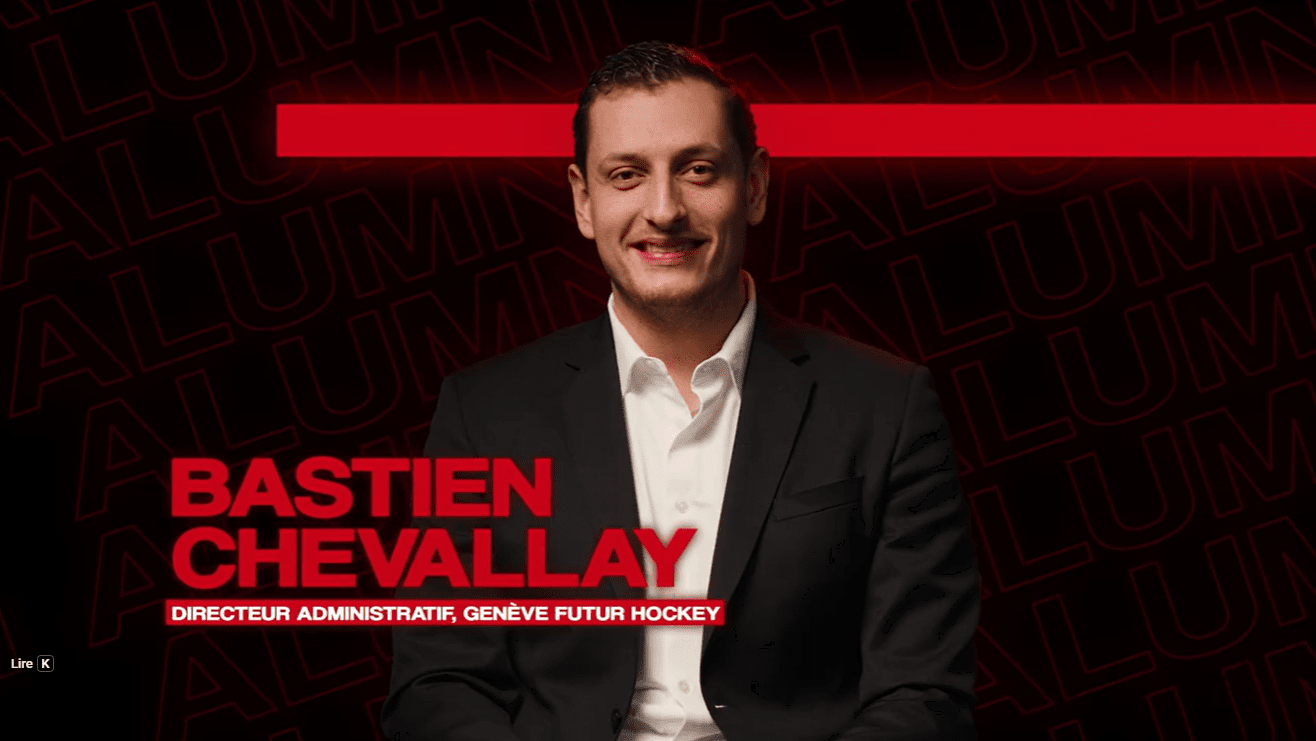 Bastien Chevallay, Alumni Economie d'entreprise